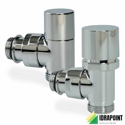 KIT VALVOLA + DETENTORE TERMOSTATIZZABILE CROMO KT2059/A