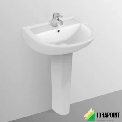 LAVABO 55X46 CM - SERIE QUARZO BIANCO