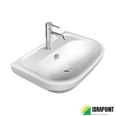 LAVABO 56 CM - SERIE EDEN BIANCO