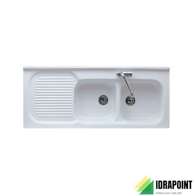 LAVELLO DA MOBILE FLORANCE SCOLAPIATTI SX FIRE-CLAY