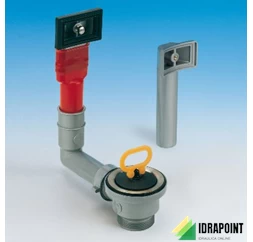 PILETTA FORO Ø 60 CON T.P. RACCORDO Ø 1.1/2