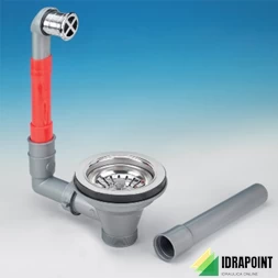 PILETTA BASKET PER LAVELLO CON T/P TONDO Ø 1.1/2