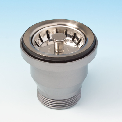 PILETTA MINI BASKET PER LAVELLI INOX FORO Ø 60 MM