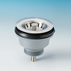 PILETTA MINI BASKET PER LAVELLI CERAMICI FORO Ø 60 MM