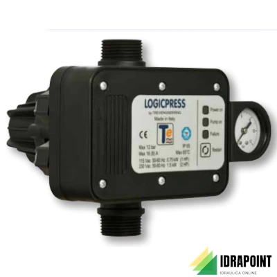 LOGICPRESS SET CON MANOMETRO 1,5-2-2,5 BAR
