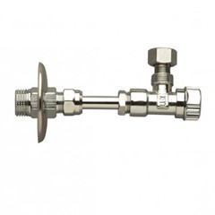 RUBINETTO CON TUBETTO L.20 PER CASSETTA WC Ø3/8