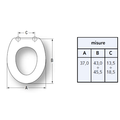 SEDILE UNIVERSALE CHAMPAGNE TERMOINDURENTE