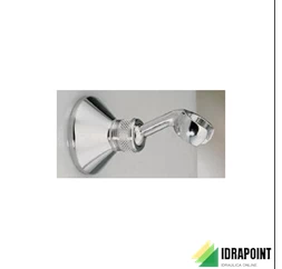 SUPPORTO SNODATO A PARETE PER DOCCIA CROMO