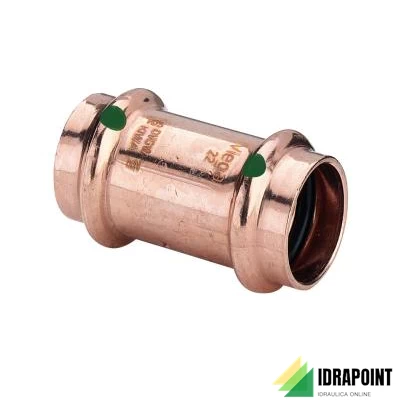 MANICOTTO 2415 CON BATTENTE IN RAME X ACQUA Ø 18 F/F