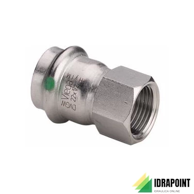 MANICOTTO F. 2312 INOX PRESSIONE X ACQUA Ø 28X3/4