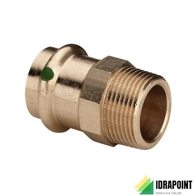 MANICOTTO FR 2211 F IN BRONZO X ACQUA Ø 1/2