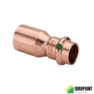 MANICOTTO RIDOTTO 2415.1 IN RAME X ACQUA Ø 54X35 M/F