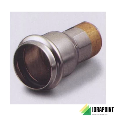 MANICOTTO RIDOTTO CROMO Ø 32 E TU/PIOMBO Ø 26 MM