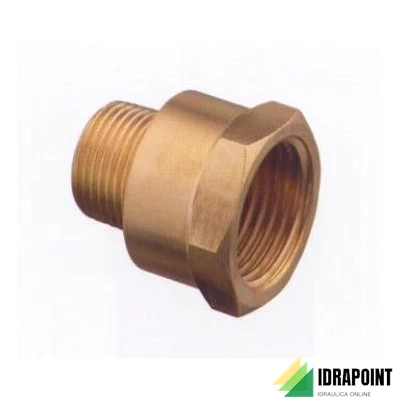 MANICOTTO RIDOTTO IN OTTONE GIALLO Ø 3/4