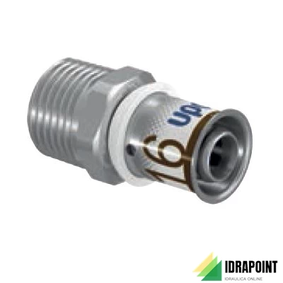 MANICOTTO UNIPIPE MASCHIO Ø 16X1/2