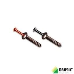 TASSELLO NYLON T.M. CON VITE IN RAME Ø 6X40 MM