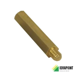 DISTANZIATORE OTTONE CM 2