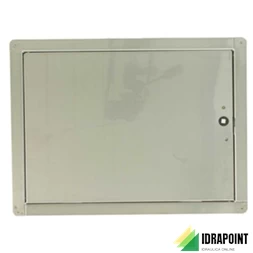 SPORTELLO X CONTATORE ACQUA IN ACCIAIO INOX 220X300 MM