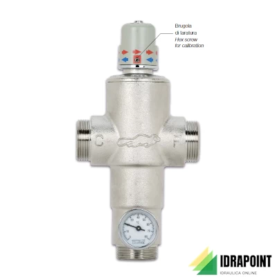 MISCELATORE TERMOSTATICO ECOSAN Ø 1.1/4