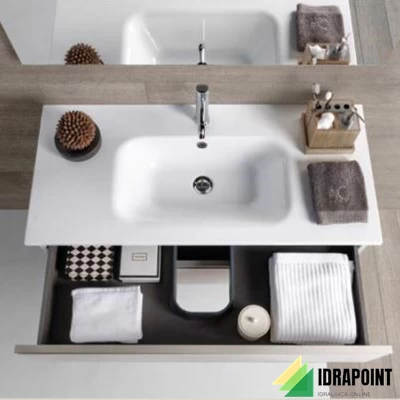 MOBILE NOBU ROVERE 100X46 CM 2 CASS. LAVABO CERAMICA