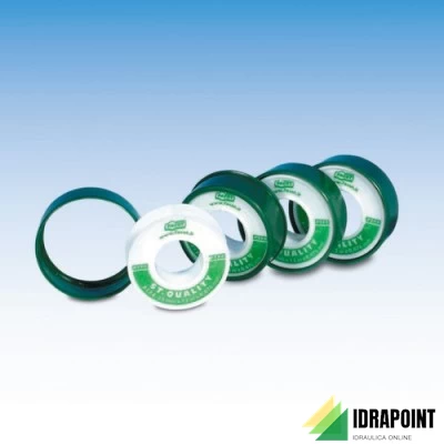 NASTRO PTFE H 19 MM x 12 M SP. 0,076 MM PER ACQUA