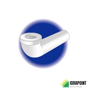 NICOLL CURVA LUNGA MASCHIO Ø 100 MM CTW 3340