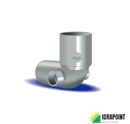 NICOLL CURVA CORTA Ø 100/40/40 MM C2