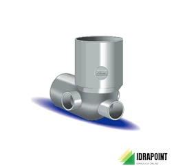 NICOLL CURVA CORTA Ø 100/40/40/40 MM C3