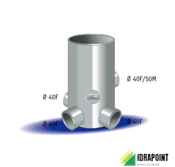 NICOLL POZZETTO 4 VIE ALTO SENZA TAPPO