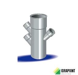 NICOLL BRAGA Ø 100/40/40/40 MM RT 742S