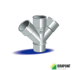 NICOLL BRAGA DOPPIA Ø 40 MM RH 14