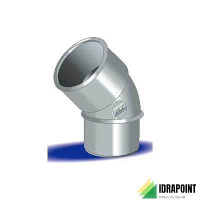 NICOLL CURVA 45° MF Ø 100 MM CT 4