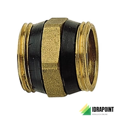 NIPLES CON GUARNIZIONE AD AUTOTENUTA NON CROMATO - Ø 1