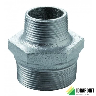 NIPLES RIDOTTO ZINCATO Ø 3/8