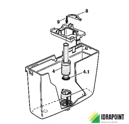 LEVA COMANDO PER SMERALDO CON ANCORINA