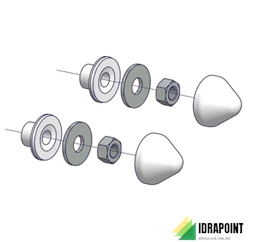 KIT CAPPUCCI DI COPERTURA PER SANITARI SOSPESI
