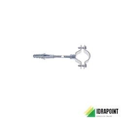 COLLARE ZINCATO A 2 VITI Ø 1/2'' M8