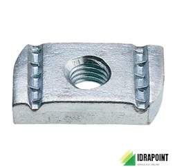 DADO PASSANTE M8 PER PROFILATO 41X41 MM