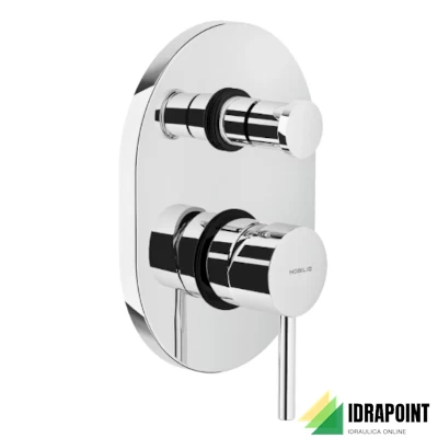 PARTE ESTERNA MISCELATRICE PER VASCA/DOCCIA ACQUERELLI CROMO