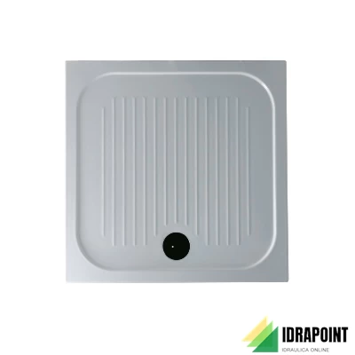 PIATTO DOCCIA FLAT 90X90 CM H=60 MM BIANCO