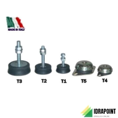 PIEDINO ANTIVIBRANTE PER UNITA' ESTERNE M10 T2