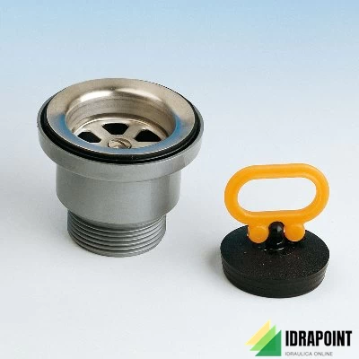 PILETTA FORO Ø 60 SENZA T.P. RACCORDO Ø 1.1/2