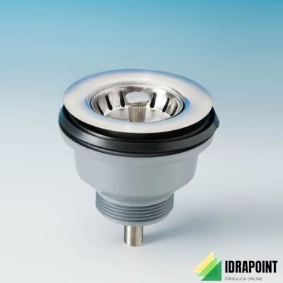 PILETTA MINI BASKET PER LAVELLI CERAMICI FORO Ø 60 MM