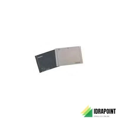 PLACCA CROMATA DI COPERTURA PER BOX COLLETTORE