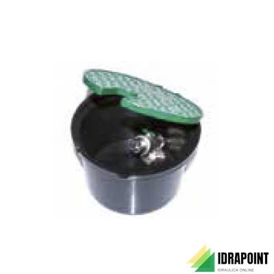 POZZETTO CIRCOLARE PZ.CV 15 CON VALVOLA