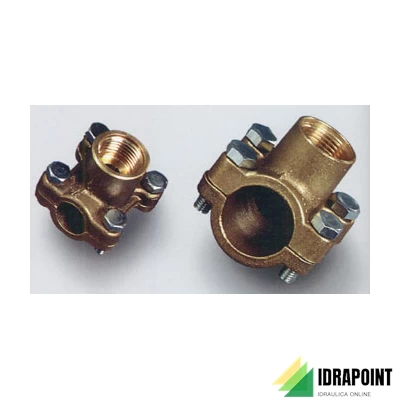 PRESE ACQUA OTTONE TUBO FERRO Ø 1.1/2