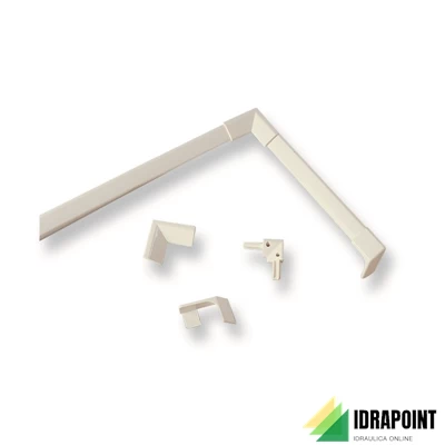 PROFILO FINITURA BORDO VASCA BIANCO EUROPEO