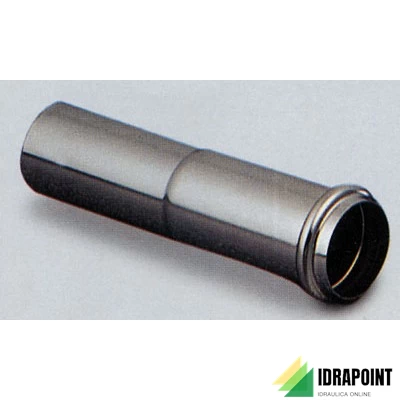 PROLUNGA CROMATA CON ORING PER TUBO Ø 32 MM