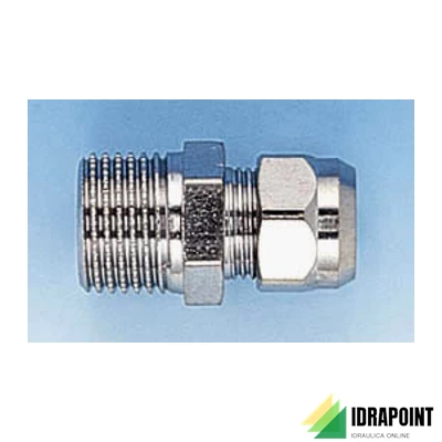 RACCORDO 3 PZ. CON CARTUCCIA PER RAME Ø 10 - 1/2