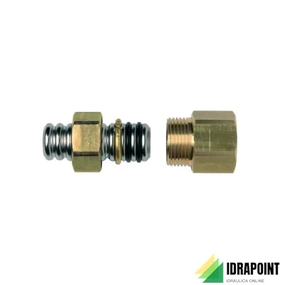 RACCORDO ACQUA / SOLARE Ø 12X1/2